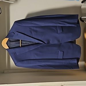 Calvin Klein Navy Suit Jacket 40R
